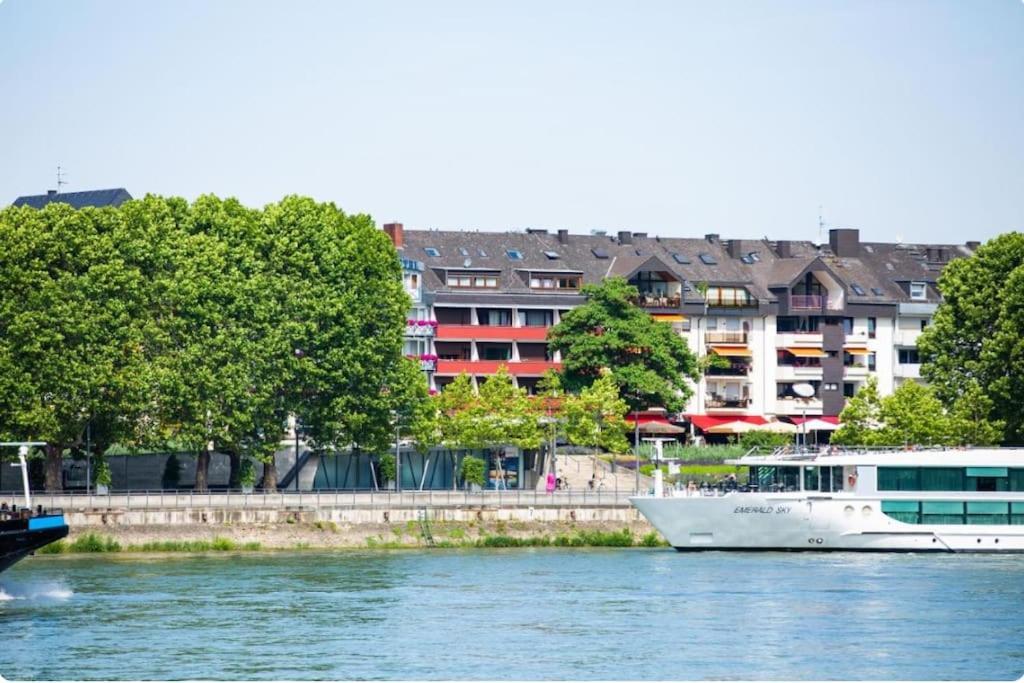 Apartment Mit Balkon Am Rhein Koblenz  Kültér fotó